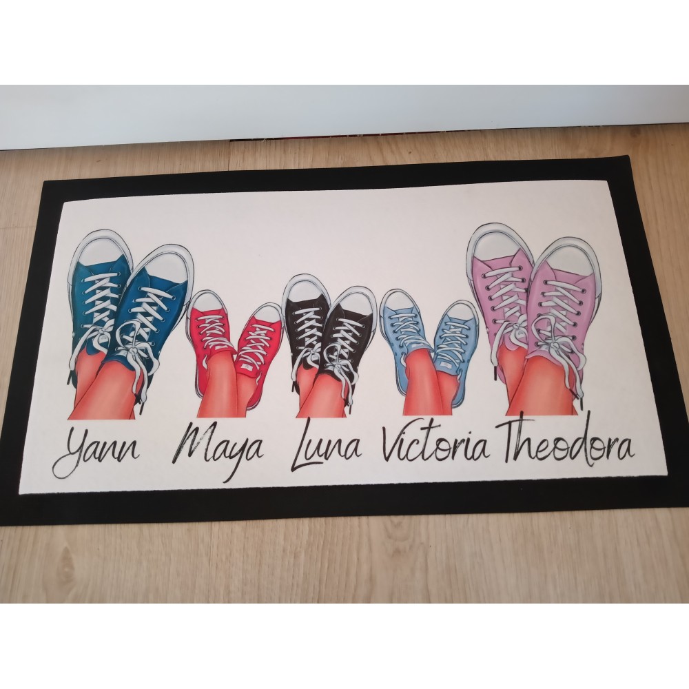 Tapis personnalisé (42X24cm)