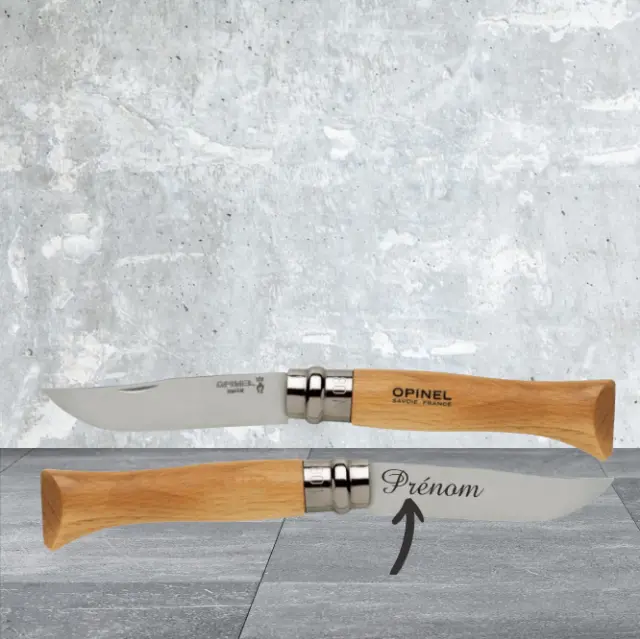 Opinel gravé