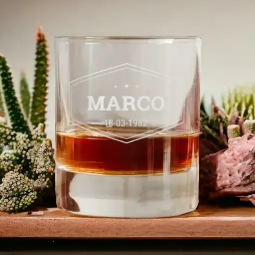 Verre à whisky personnalisé