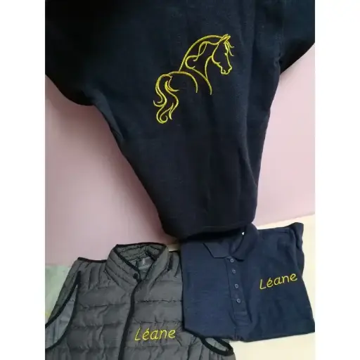 T-shirt brodé