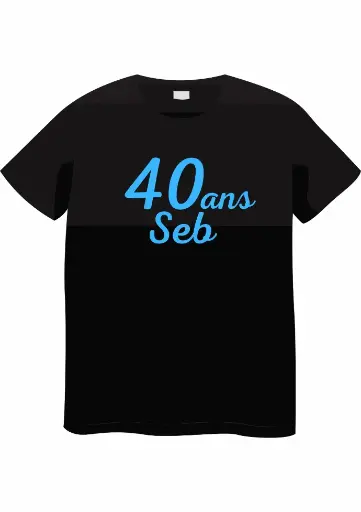 T-shirt anniversaire