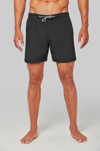 Short de bain brodé