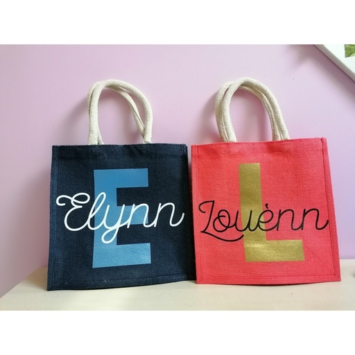 Sac cabas en toile de jute
